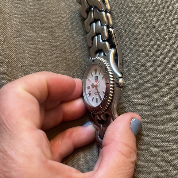 Vintage Tag Heuer SEL Stainless Steel Patina Dial Watch Ref:S99206 -new battery - Picture 6 of 9